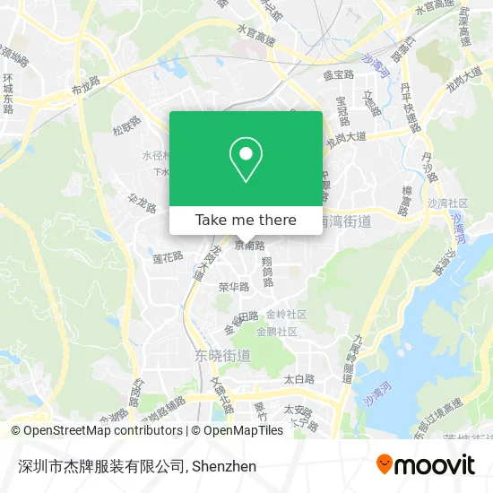 深圳市杰牌服装有限公司 map