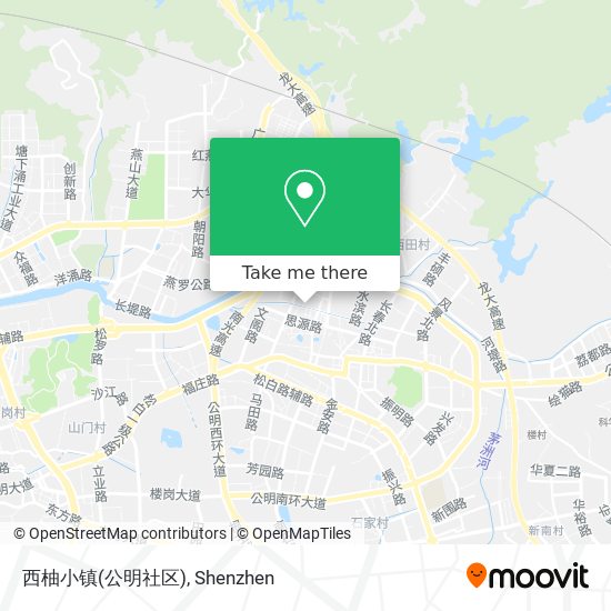 西柚小镇(公明社区) map