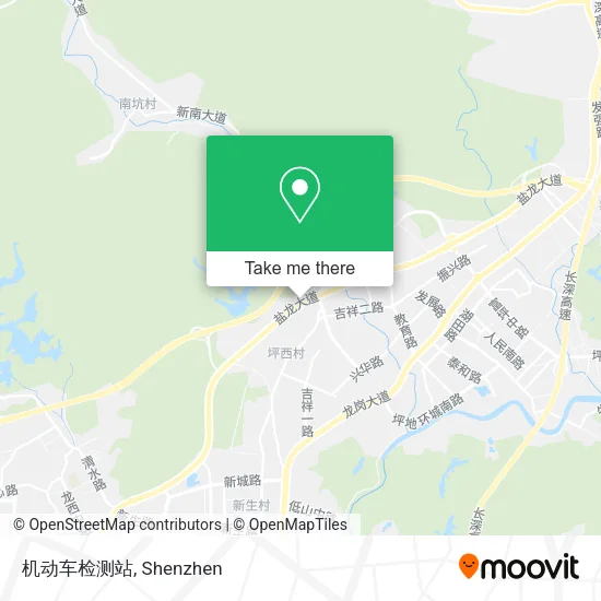 机动车检测站 map