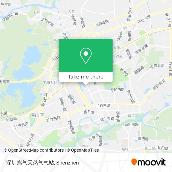 深圳燃气天然气气站 map