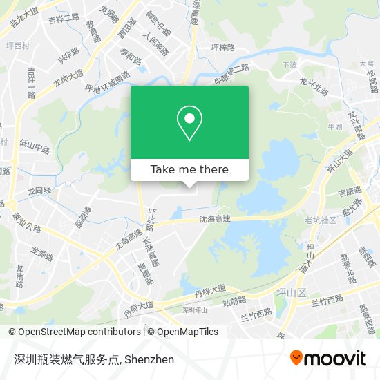 深圳瓶装燃气服务点 map