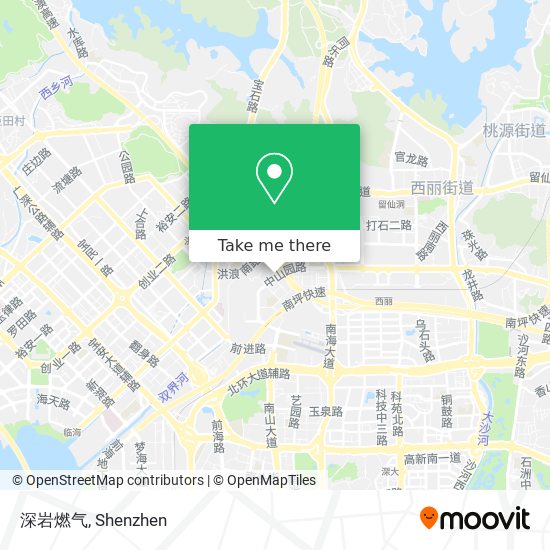 深岩燃气 map