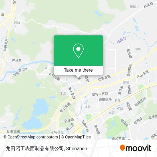 龙田昭工表面制品有限公司 map