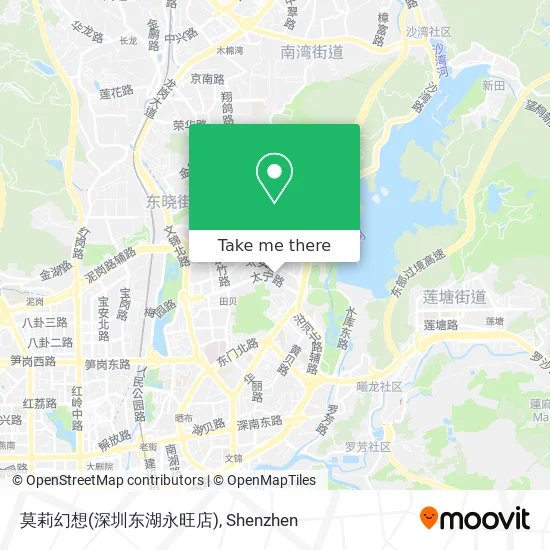 莫莉幻想(深圳东湖永旺店) map