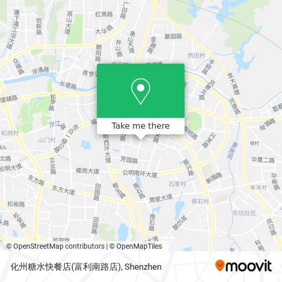 化州糖水快餐店(富利南路店) map