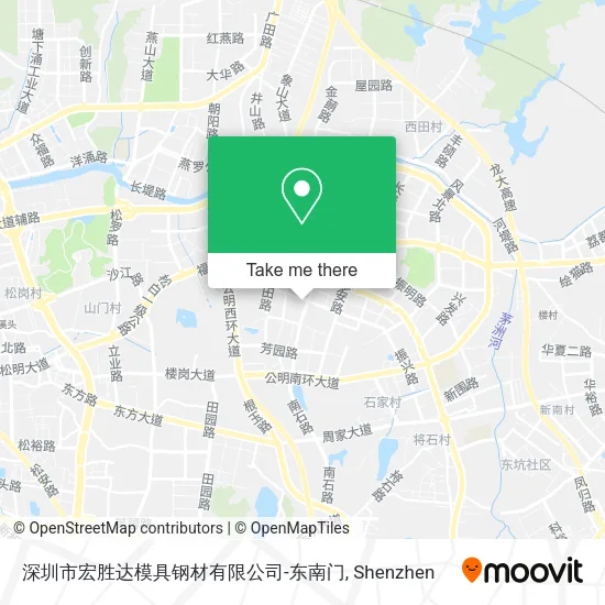 深圳市宏胜达模具钢材有限公司-东南门 map
