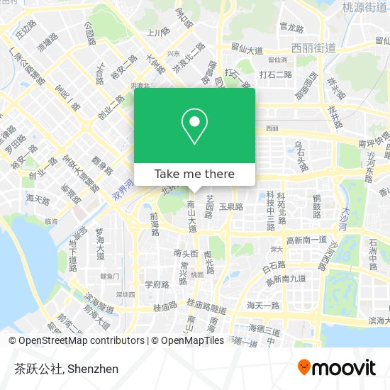 茶跃公社 map