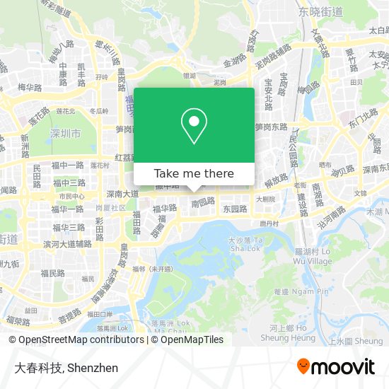 大春科技 map