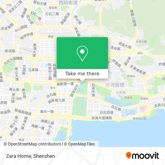 Zara Home map