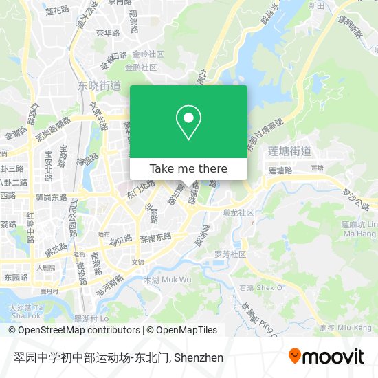 翠园中学初中部运动场-东北门 map