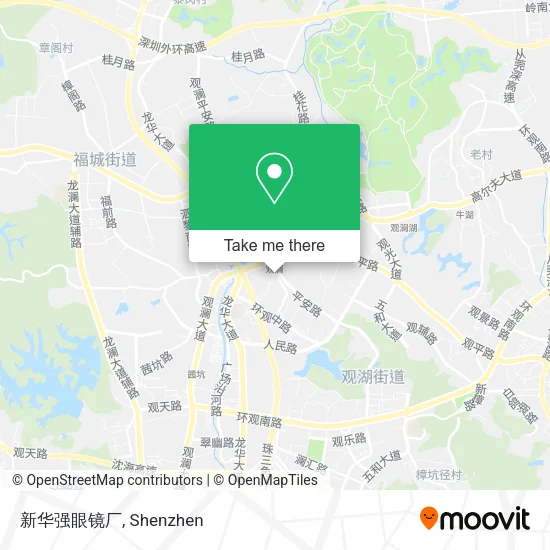 新华强眼镜厂 map