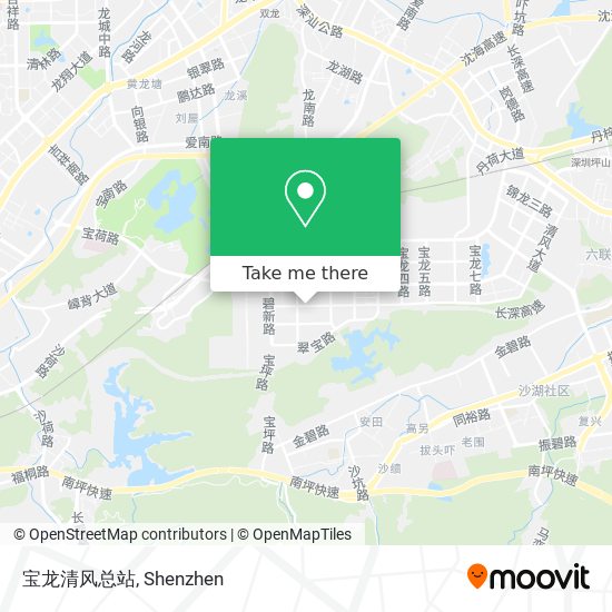 宝龙清风总站 map