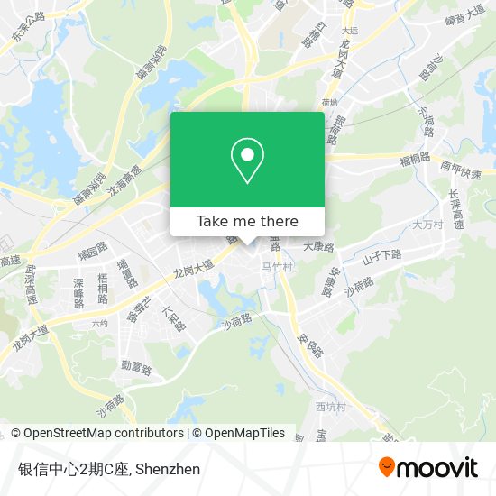 银信中心2期C座 map