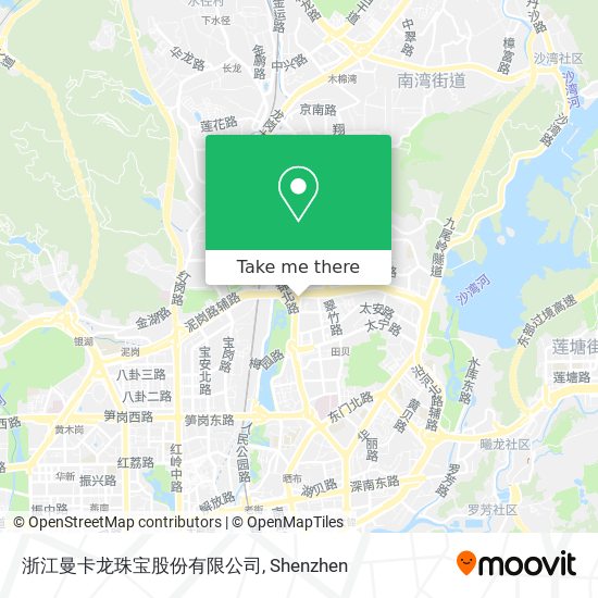 浙江曼卡龙珠宝股份有限公司 map