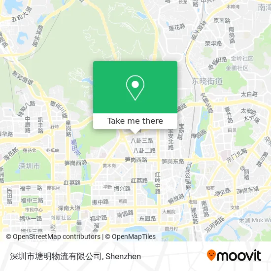 深圳市塘明物流有限公司 map