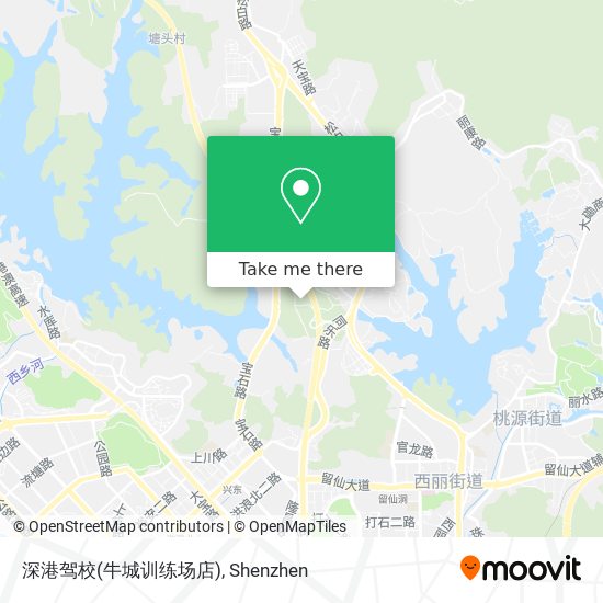 深港驾校(牛城训练场店) map