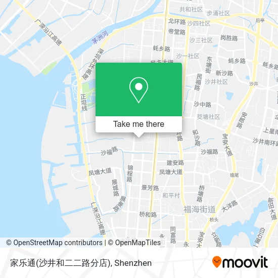 家乐通(沙井和二二路分店) map