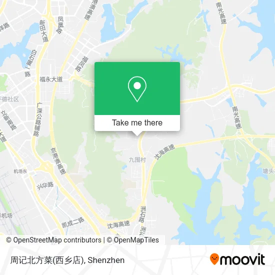 周记北方菜(西乡店) map