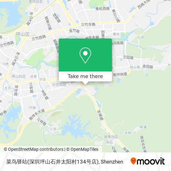 菜鸟驿站(深圳坪山石井太阳村134号店) map