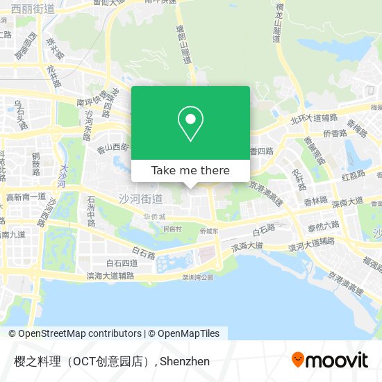 樱之料理（OCT创意园店） map