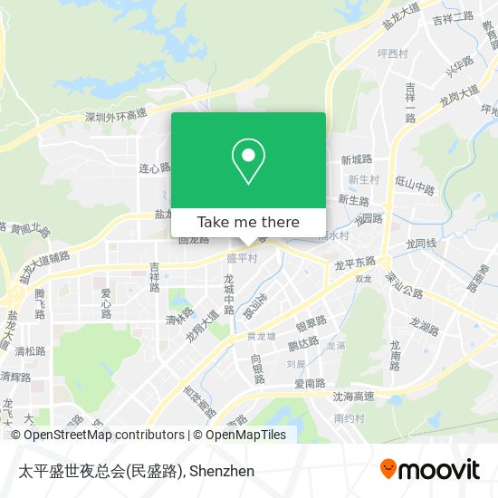太平盛世夜总会(民盛路) map