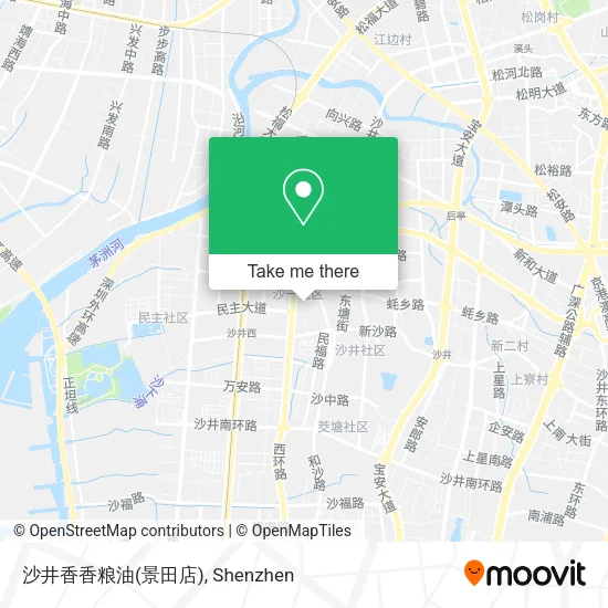 沙井香香粮油(景田店) map