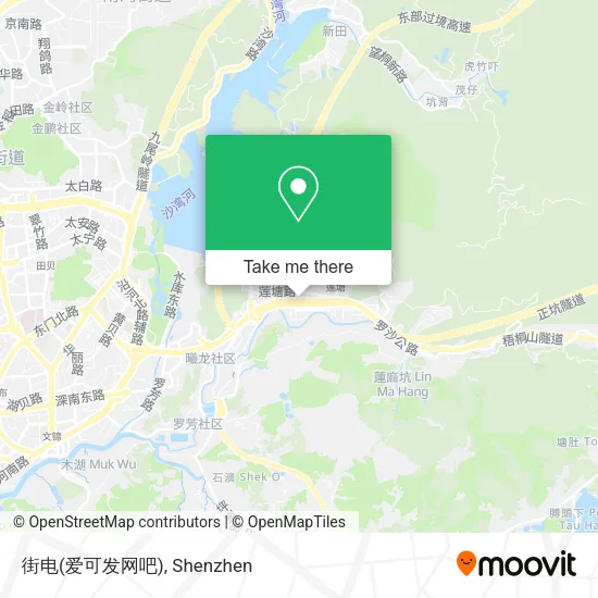 街电(爱可发网吧) map