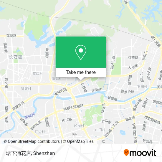 塘下涌花店 map