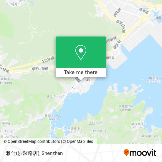 雅仕(沙深路店) map
