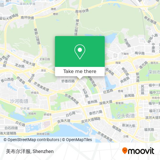 美布尔洋服 map