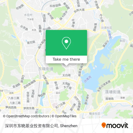 深圳市东晓基业投资有限公司 map
