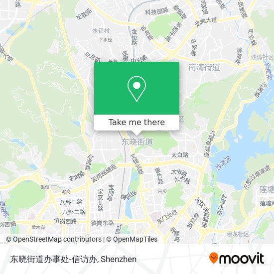 东晓街道办事处-信访办 map