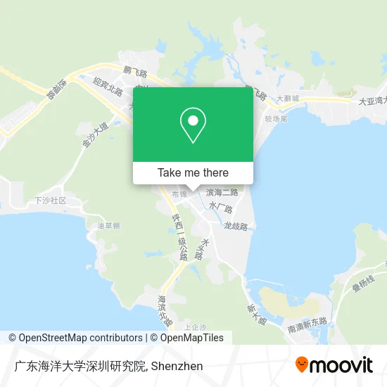 广东海洋大学深圳研究院 map