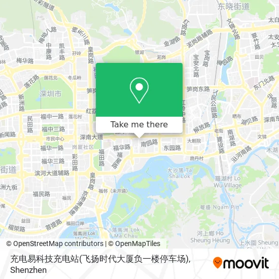 充电易科技充电站(飞扬时代大厦负一楼停车场) map