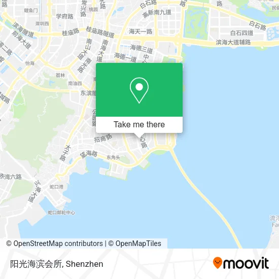阳光海滨会所 map