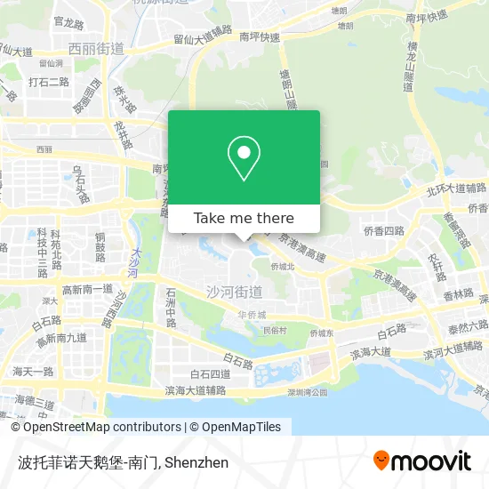 波托菲诺天鹅堡-南门 map