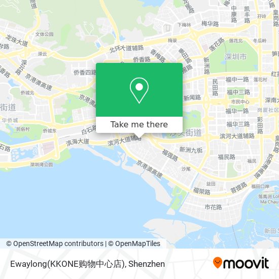 Ewaylong(KKONE购物中心店) map