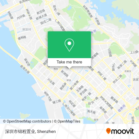 深圳市锦程置业 map