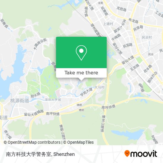 南方科技大学警务室 map
