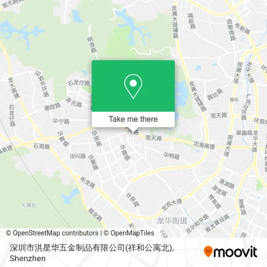 深圳市洪星华五金制品有限公司(祥和公寓北) map