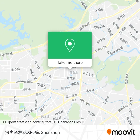 深房尚林花园-6栋 map