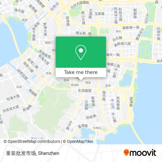 童装批发市场 map