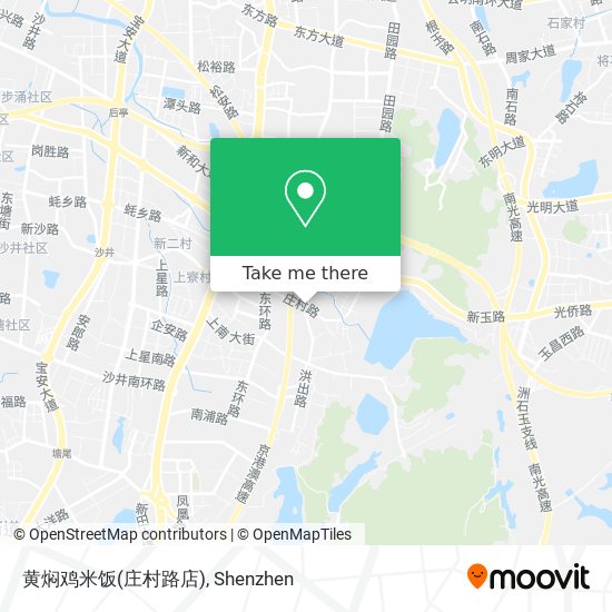 黄焖鸡米饭(庄村路店) map