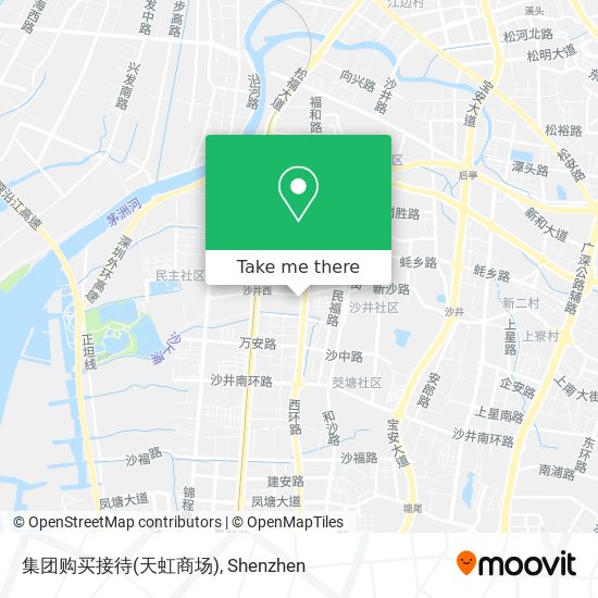 集团购买接待(天虹商场) map