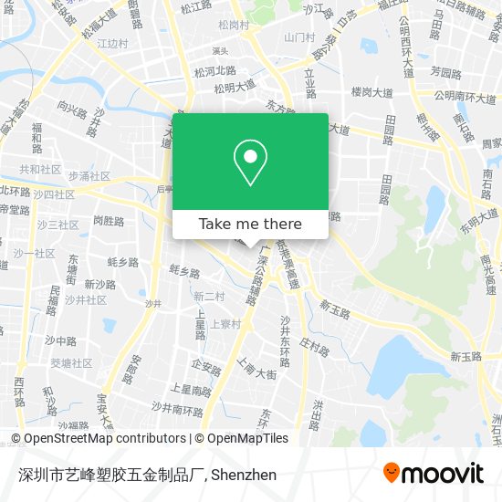 深圳市艺峰塑胶五金制品厂 map