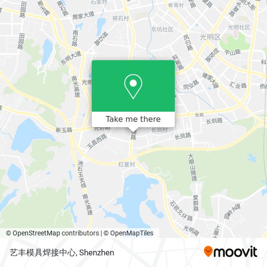 艺丰模具焊接中心 map