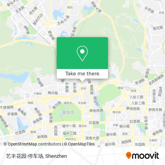 艺丰花园-停车场 map