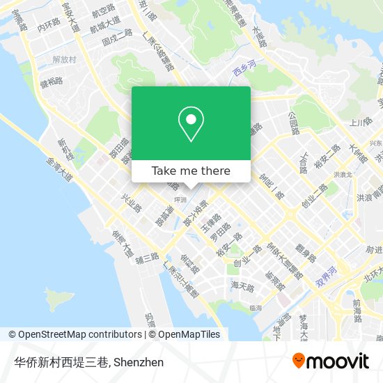 华侨新村西堤三巷 map