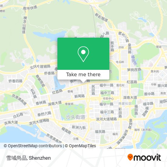 雪域尚品 map