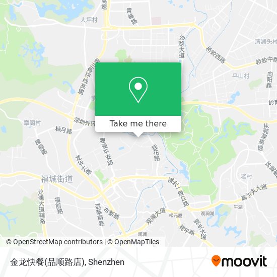 金龙快餐(品顺路店) map